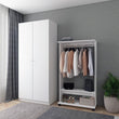Гардеробная стойка Doros Д2 85х41,6х150 см Белый (DRS-011422)
