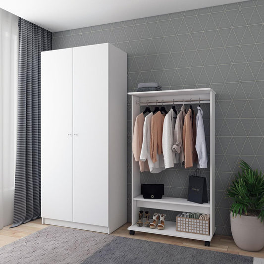 Гардеробная стойка Doros Д2 85х41,6х150 см Белый (DRS-011422)