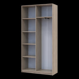 Распашный шкаф Doros Студент Дуб Сонома/Белый 90х38х180 DRS-011624 (40908067)