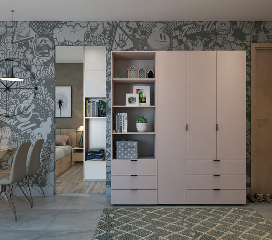 Пенал для одежды Doros Гелар Кашемир 3Ш 60х49.5х203.4 DRS-011759 (41516130)