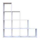Стеллаж Doros Степь 4х4 Белый открытый 136.2х28.8х140.7 DRS-011768 (41516166)