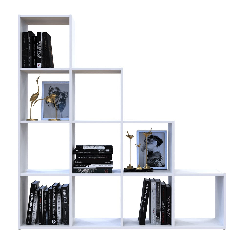 Стеллаж Doros Степь 4х4 Белый открытый 136.2х28.8х140.7 DRS-011768 (41516166)