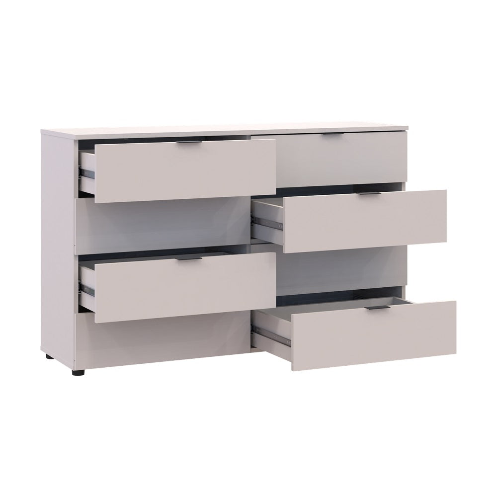 Комод Doros Рон 8 Кашемир 8 Ящичков 130х38х81 DRS-011776 (41516171)