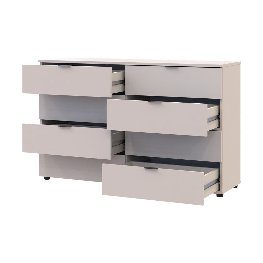 Комод Doros Рон 8 Кашемир 8 Ящичков 130х38х81 DRS-011776 (41516171)