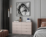 Комод Doros Рон 8 Кашемир 8 Ящичков 130х38х81 DRS-011776 (41516171)