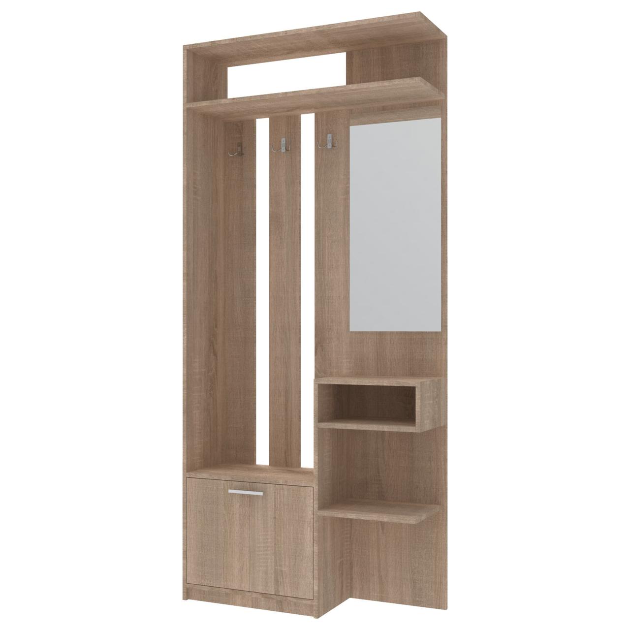 Прихожая Doros Ривьера 91,5х30х203 см Дуб сонома (DRS-011333)