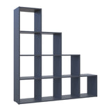 Стеллаж Doros Степь 4х4 Графит открытый 136.2х28.8х140.7 DRS-011769 (41516167)