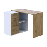 Офисный стол Doros T8 Белый/Дуб Артизан 100х83х75 (DRS-011512)