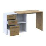 Офисный стол Doros T8 Белый/Дуб Артизан 100х83х75 (DRS-011512)