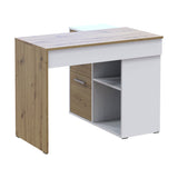 Офисный стол Doros T8 Белый/Дуб Артизан 100х83х75 (DRS-011512)
