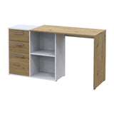 Офисный стол Doros T8 Белый/Дуб Артизан 100х83х75 (DRS-011512)