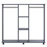 Гардеробная стойка Doros Д3 130х40,6х121 см Графит (DRS-011424)