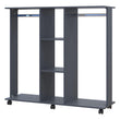 Гардеробная стойка Doros Д3 130х40,6х121 см Графит (DRS-011424)