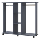 Гардеробная стойка Doros Д3 130х40,6х121 см Графит (DRS-011424)