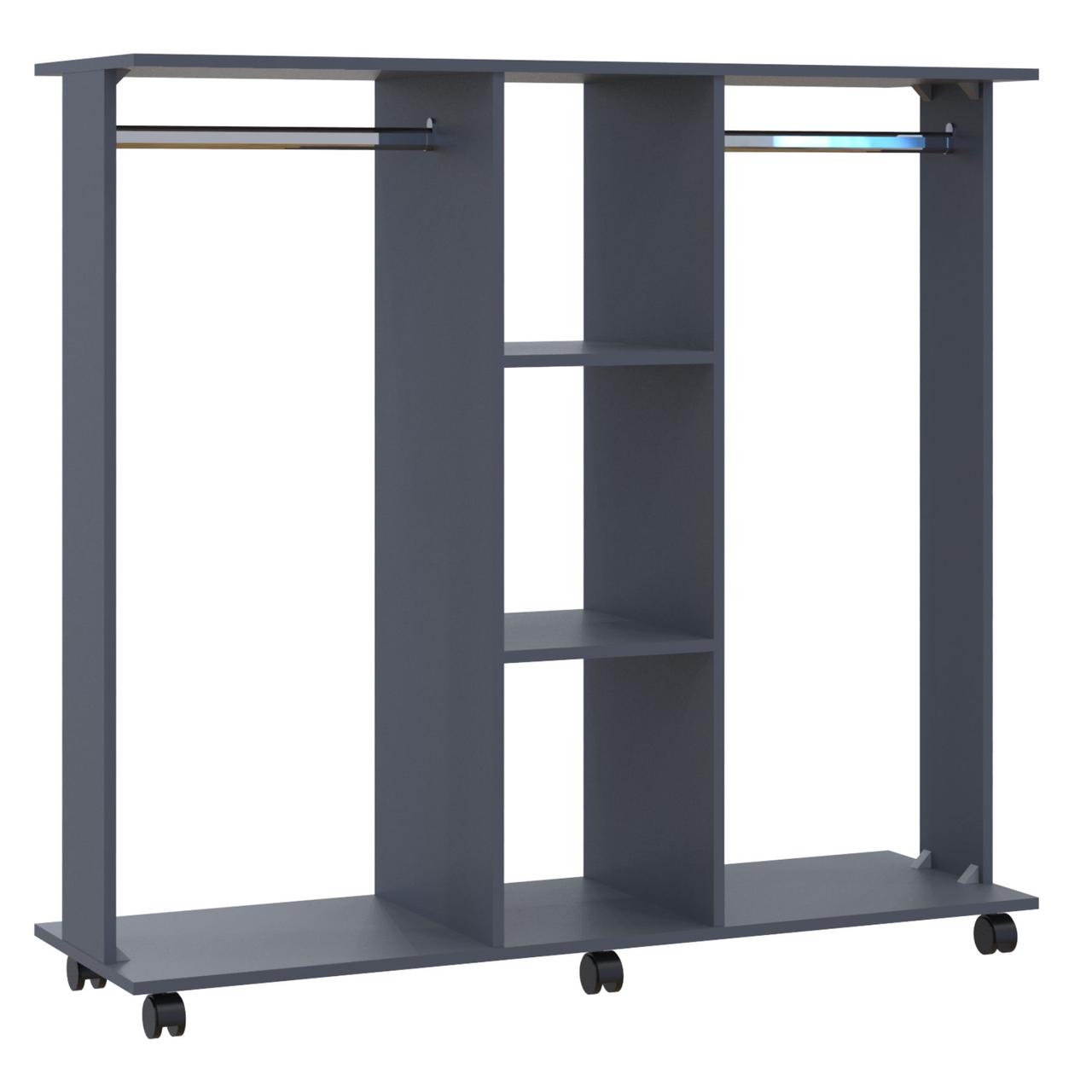 Гардеробная стойка Doros Д3 130х40,6х121 см Графит (DRS-011424)