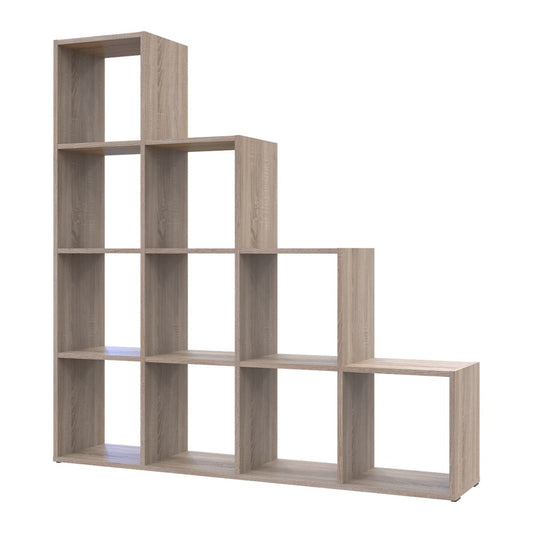 Стеллаж Doros Степь 4х4 Дуб сонома открытый 136.2х28.8х140.7 DRS-011770 (41516165)