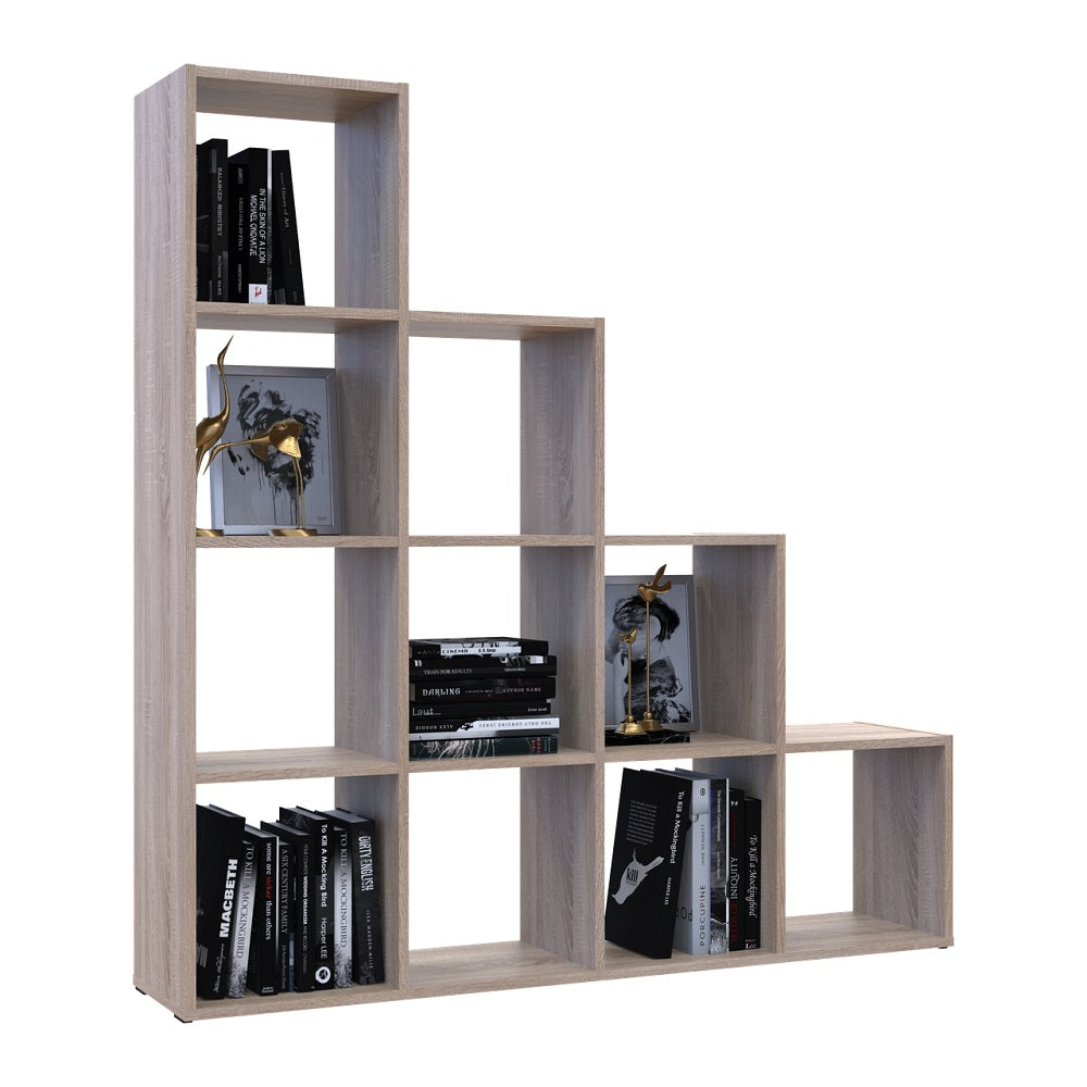 Стеллаж Doros Степь 4х4 Дуб сонома открытый 136.2х28.8х140.7 DRS-011770 (41516165)