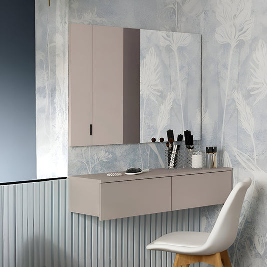 Комплект мебели Doros Левия + зеркало Кашемир 100х32х100 (42005237)