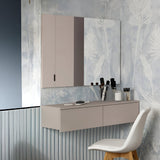 Комплект мебели Doros Левия + зеркало Кашемир 100х32х100 (42005237)