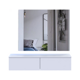 Комплект мебели Doros Левия + зеркало Белый 100х32х100 (42005235)