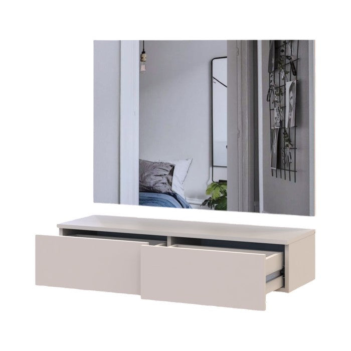 Комплект мебели Doros Левия + зеркало Кашемир 100х32х100 (42005237)