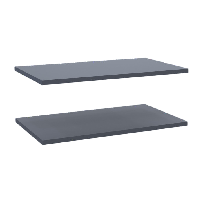 Полки к тумбе (2 шт) Doros Кассель Графит 61.5х34.5х1.6 (41516223)