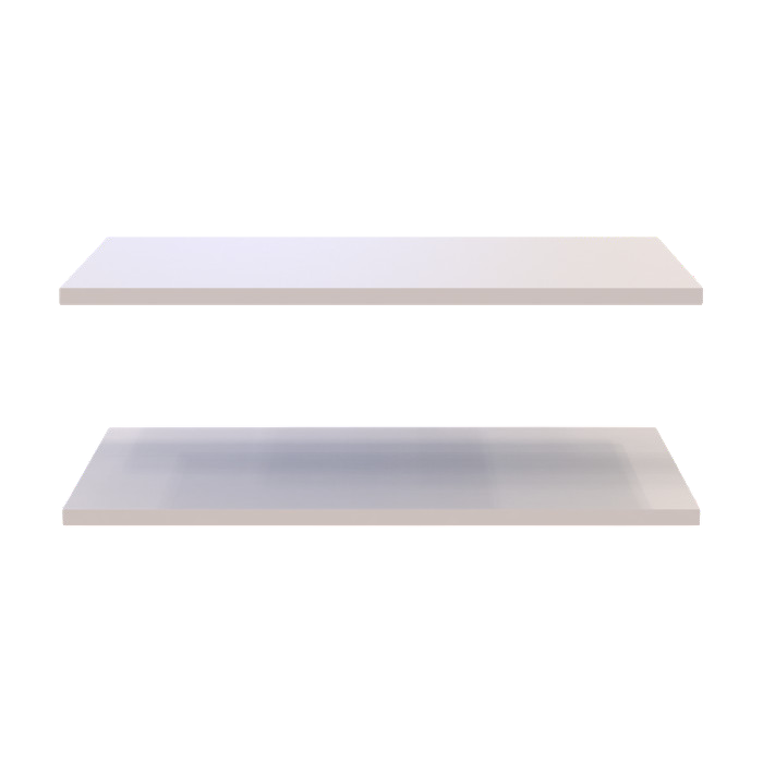 Полки к тумбе (2 шт) Doros Кассель Кашемир 61.5х34.5х1.6 (41516221)