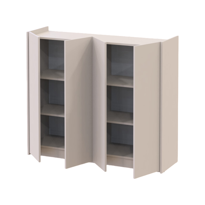 Полки к тумбе (2 шт) Doros Кассель Кашемир 61.5х34.5х1.6 (41516221)