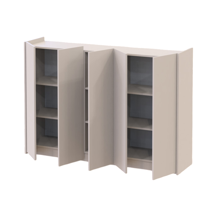 Полки к тумбе (2 шт) Doros Кассель Кашемир 61.5х34.5х1.6 (41516221)