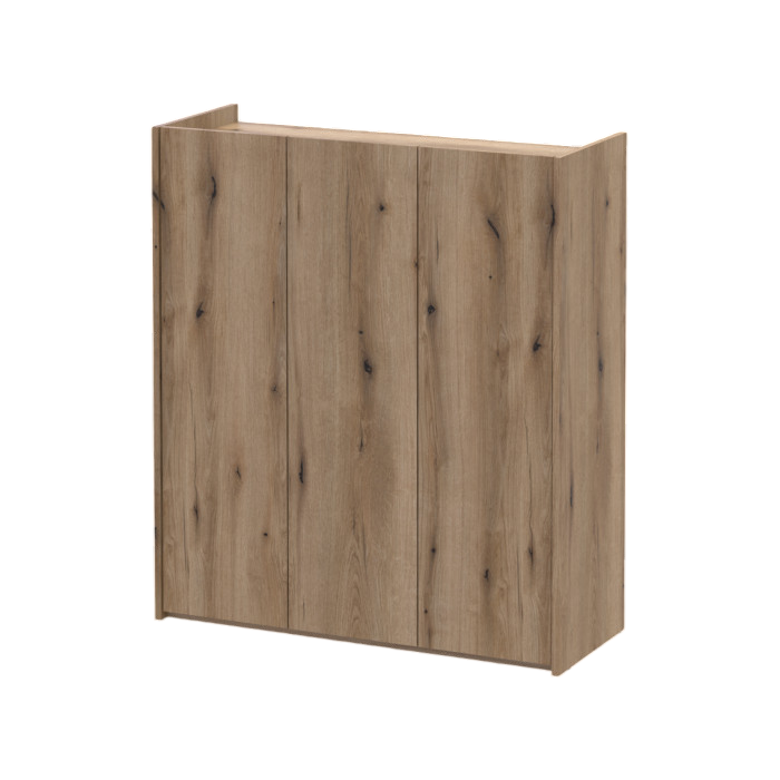 Тумба для обуви Doros Кассель Дуб Евок 3 ДСП 97х40х110 (41516210)