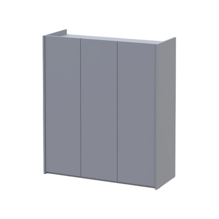 Тумба для обуви Doros Кассель Серый 3 ДСП 97х40х110 (41516225)