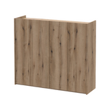 Тумба для обуви Doros Кассель Дуб Евок 4 ДСП 128х40х110 (41516214)