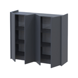 Тумба для обуви Doros Кассель Графит 4 ДСП 128х40х110 (41516215)