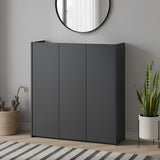 Тумба для обуви Doros Кассель Графит 3 ДСП 97х40х110 (41516211)