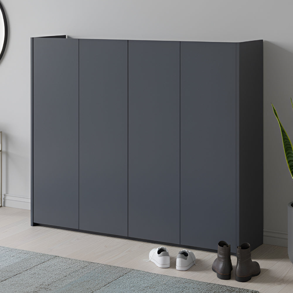 Тумба для обуви Doros Кассель Графит 4 ДСП 128х40х110 (41516215)