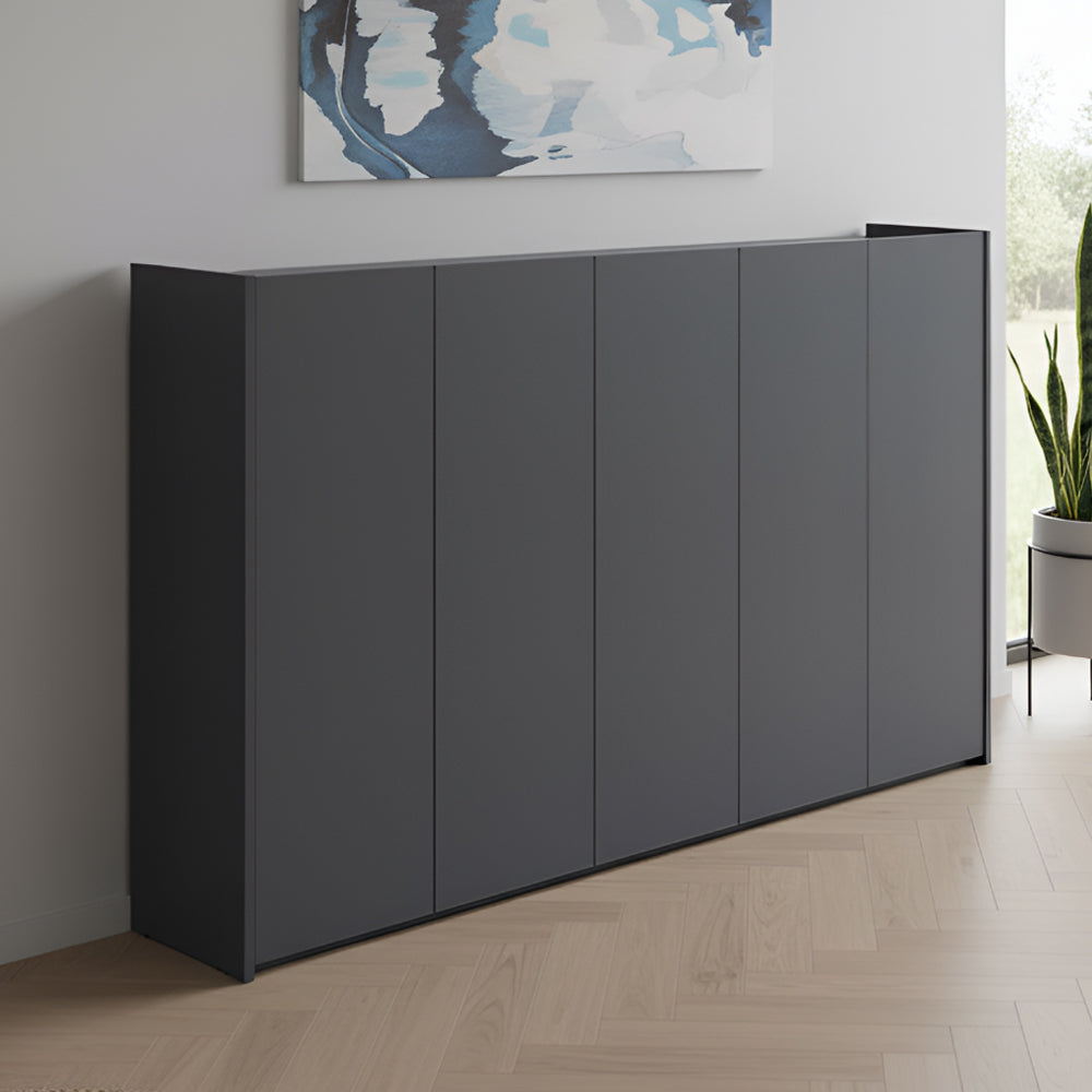 Тумба для обуви Doros Кассель Графит 5 ДСП 159х40х110 (41516219)