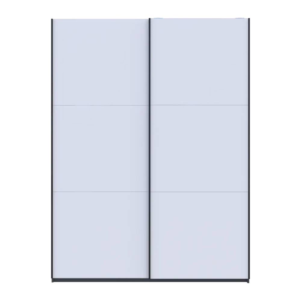 Шкаф-купе Doros G-Caiser Графит/Белый 2 ДСП / 3 части 180х60х240 DRS-011729 (44900262)