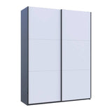 Шкаф-купе Doros G-Caiser Графит/Белый 2 ДСП / 3 части 180х60х240 DRS-011729 (44900262)