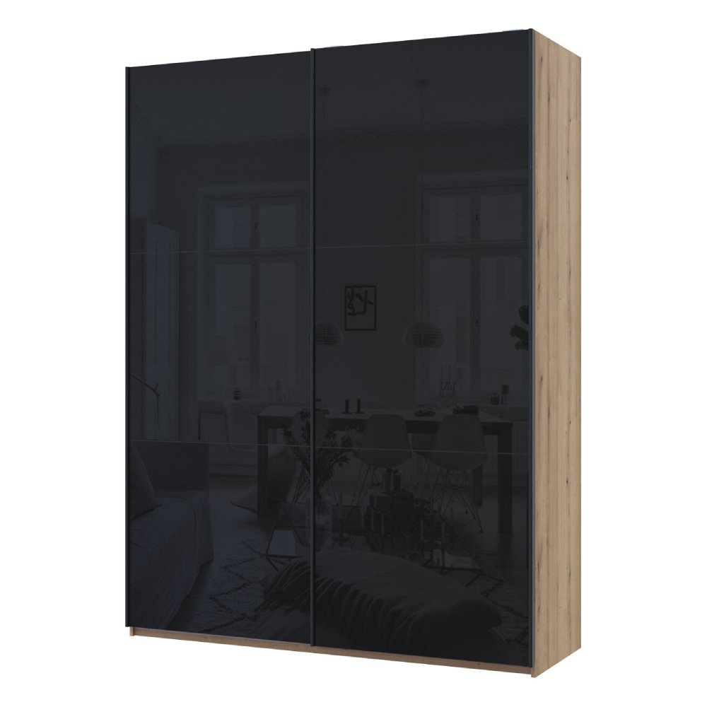 Шкаф купе Doros G-Caiser Дуб Эвок 2 Стекла/3 части 180х60х240 (DRS-011574)