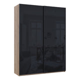 Шкаф купе Doros G-Caiser Дуб Эвок 2 Стекла/3 части 180х60х240 (DRS-011574)