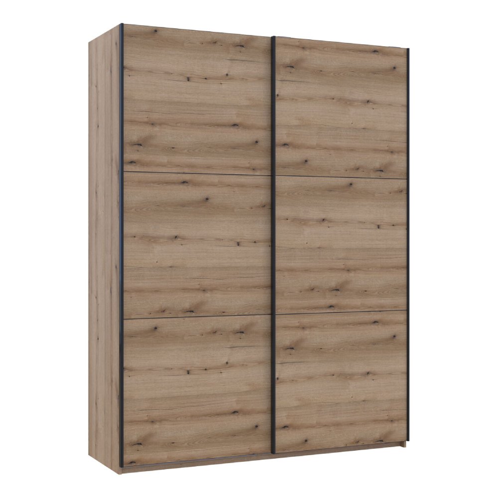 Шкаф купе Doros G-Caiser Дуб Эвок 2 ДСП/3 части 180х60х240 (DRS-011616)