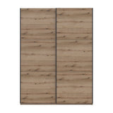 Шкаф купе Doros G-Caiser Дуб Эвок 2 ДСП/3 части 180х60х240 (DRS-011616)