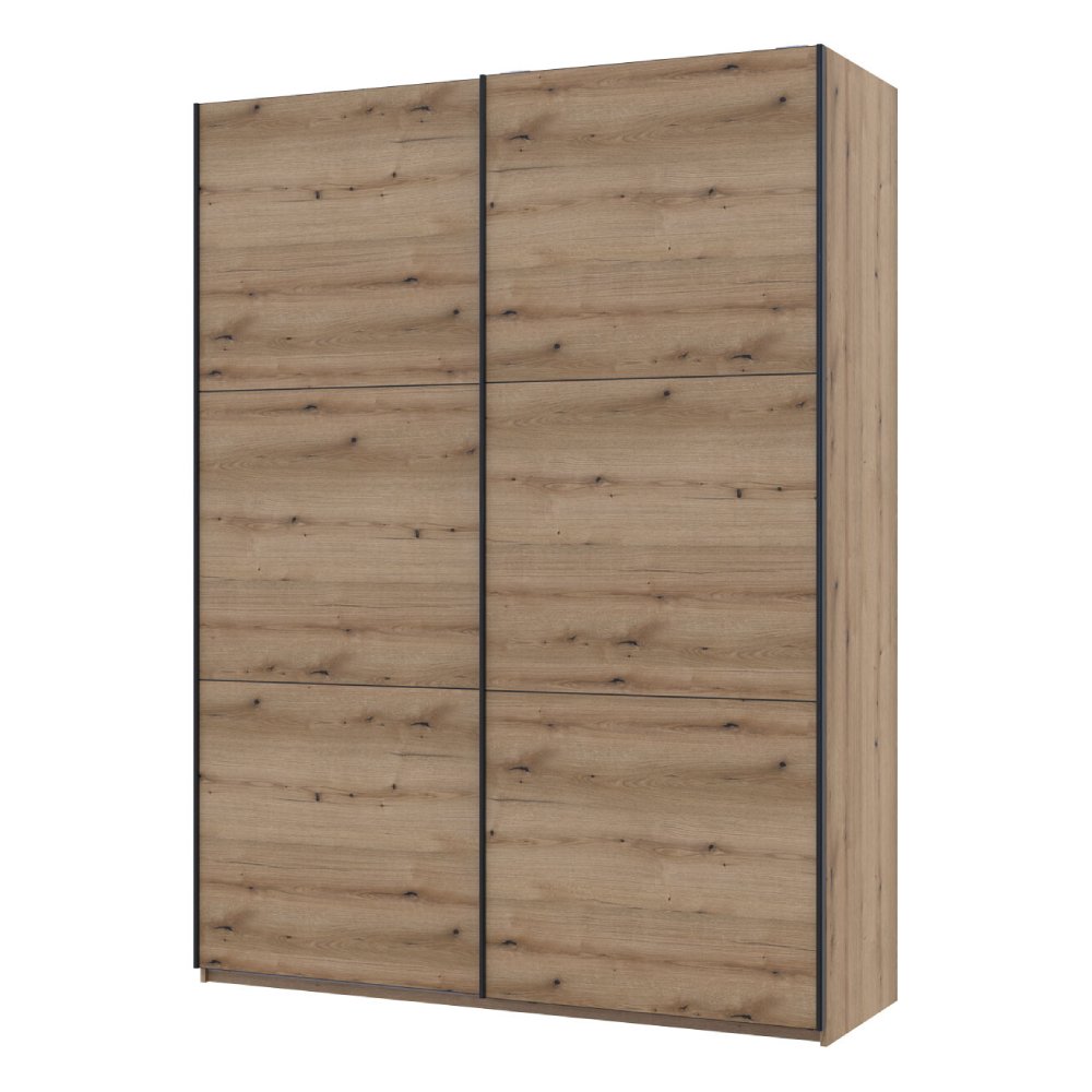 Шкаф купе Doros G-Caiser Дуб Эвок 2 ДСП/3 части 180х60х240 (DRS-011616)