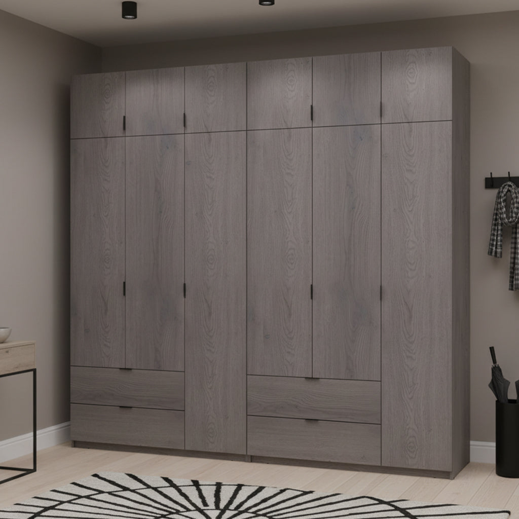 Комплект шкафов для одежды Doros Лукас (2 шт.) 240х50х240 см Канноло (DRS-011850)