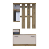 Прихожая с зеркалом Doros Alice Дуб Эвок/Кашемир 100х25х182.9 DRS-011755 (44900360)