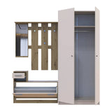 Прихожая Doros Alice и шкаф Promo Дуб Эвок/Кашемир DRS-011754 (42005160)