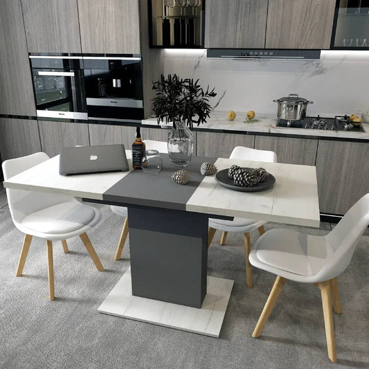 Столовый стол Doros Бостон Сосна Натти/Графит 150х70х79 (DRS-011894)