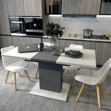 Столовый стол Doros Бостон Сосна Натти/Графит 150х70х79 (DRS-011894)