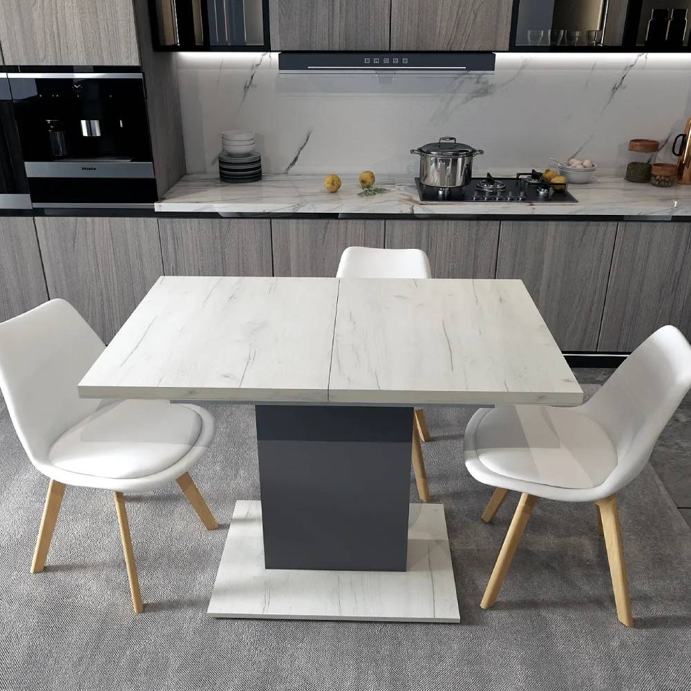 Столовый стол Doros Бостон Сосна Натти/Графит 150х70х79 (DRS-011894)