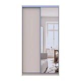 Шкаф-купе Doros Сити Лайт Кашемир 1 ДСП/1 зеркало 120х45х225 (80736338)